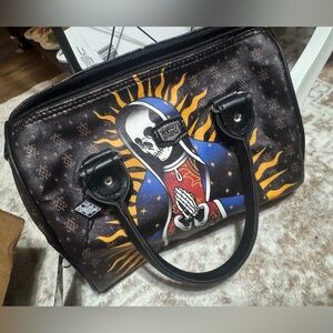 Liquorbrand Santa Muerte Bowler Handbag